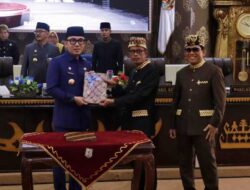 DPRD Way Kanan Sampaikan Rekomendasi LKPJ Bupati TA 2022