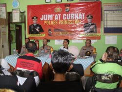 Jumat Curhat di Pringsewu Timur, Kapolres Ajak Masyarakat Jaga Kamtibmas