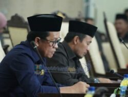 Rapat Paripurna Penyampaian Rekomendasi DPRD Atas LKPJ Kepala Daerah Kabupaten Pesisir Barat T/A 2022