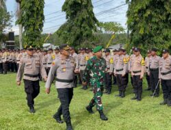 TNI – Polri Way Kanan Sinergi Ciptakan Kondusifitas Pilkakam
