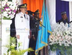 Upacara Peringatan HUT Kabupaten Pesisir Barat ke 10 Tahun 2023