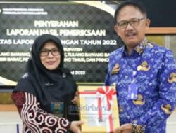 Pemkab Pesisir Barat Raih Opini WTP Empat Kali (2019-2022)Dari BPK Perwakilan Lampung