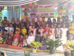 TK ABA2 Desa Tresno Maju Gelar Perpisahan Anak Didik