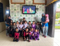 Polsek Pakuan Ratu Terima Kunjungan Siswa TK Darma Nusantara