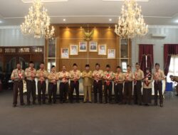 Bupati Lampura Terima Audensi Ketua Kwarcab