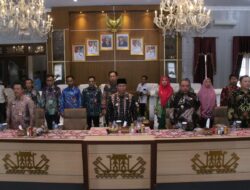 Bupati Lampura Ikuti Rakornas Pengawasan Intern bersama BPKP Secara Virtual