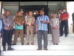 Masyarakat Gedung Tataan Tolak Segala Aktifitas PTPN 7 Way Berulu