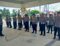 Kapolres Pesisir Barat Siagakan 52 Personil Dalam pengamanan Krui Fair