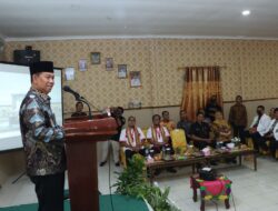 Bupati Lampura Hadiri Acara Survei Akreditasi RSUD Ryacudu dari Tim LAFKI