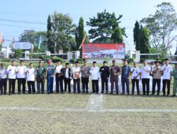 Polres Lampura Gelar Apel Kasat Kamling Tahun 2023