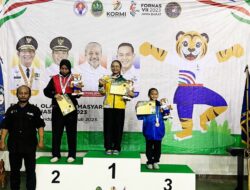 Atlit Wushu Way Kanan Raih 2 Emas di Fornas VII Bandung