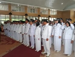 Bupati Way Kanan Lantik 116 Kakam Terpilih 2023