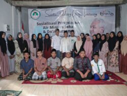 Santri Ganjar Sosialisasikan Pengelolaan Air Minum Sehat di Lampung