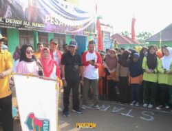 Jalan Sehat Wujud Nyata Semangat Kebersamaan Masyarakat Pesawaran