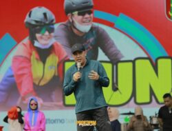 Dendi Turut Meriahkan Fun Bike Dalam Rangka Hari Jadi Pesawaran ke-16