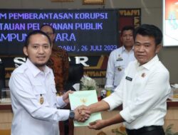 Wabup Lampura Buka Rakor Program Pemberantasan Korupsi Terintegrasi