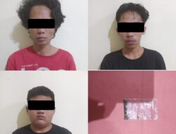 Polres Metro Tangkap 3 Pemuda Diduga Pengguna Sinte