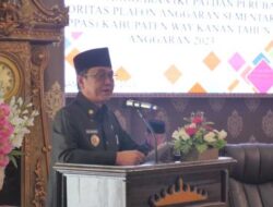 DPRD Way Kanan Paripurna Penyampaian KUA-PPAS TA 2023