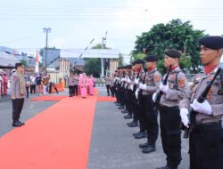 Kunker, Kapolda Lampung Sambangi Polres Metro