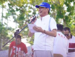 Semarakkan HUT RI Ke-78, Wabup Way Kanan Buka Lomba Tradisional Antar OPD