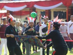 Peringati HUT RI ke-78, Pemkab Lambar Gelar Lomba Permainan Tradisional