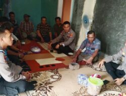 Kapolsek Banjar Agung Beri Imbauan Kepada Dua Calon Kakam Sumber Makmur