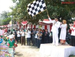 Bupati Pesibar Membuka Kegiatan Karnaval Dalam Peringatan HUT RI Ke 78