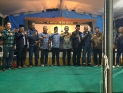 Ardian Saputra Hadiri Pagelaran Wayang Kulit di Rejo Mulyo