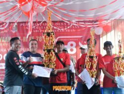 HUT RI ke-78, Dendi Lepas Jalan Sehat dan Bagikan Hadiah ke Masyarakat