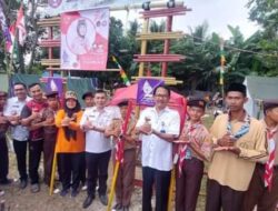 Dalam Rangka Memperingati HUT Pramuka Ke 62 Bupati Pesibar Meninjau Pelaksanaan Perkemahan