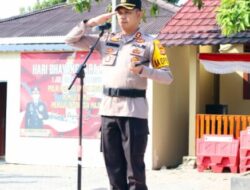 Polres Pesibar Gelar Apel Pasukan Operasi Zebra Krakatau 2023