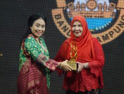 Walikota Bandarlampung Raih Penghargan Penanganan Stunting dan Layak Anak