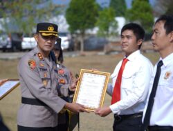 Ungkap Kasus Menonjol, Personel Polres Lampura Dapat Perhargaan Dari Kapolres