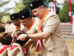 Dendi Ikuti Upacara Peringatan Hari Pramuka ke-62