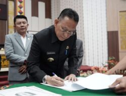 Pemkab Pringsewu dan DPRD Setujui Perda Perubahan APBD 2023