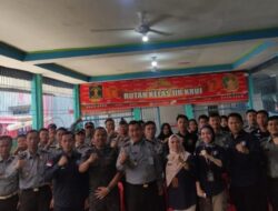 Rutan Kelas llB Krui Jalin Sinergitas Bersama BNN Kabupaten Tanggamus Upaya Pengawasan P4GN.