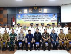12 Pj Kakon di 9 Kecamatan Kabupaten Pringsewu Dilantik