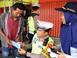 Sepuluh Hari Operasi Zebra, Polres Pringsewu Tindak 1,453 Pelanggar Lalulintas