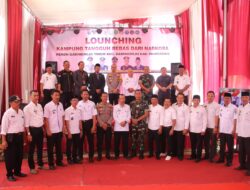 Polres Pringsewu Launching Kampung Tangguh Bebas Narkoba, Begini Alasannya