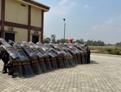 Jelang Pemilu 2024, Polres Pringsewu Intensifkan Latihan Pengendalian Masa