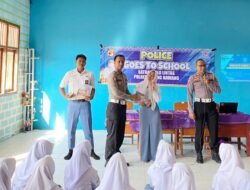 Ratusan Pelajar SMAN 1 Banjar Baru Antusias Ikuti Kegiatan Police Goes to School Polres Tuba