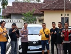 Diduga Hasil Kejahatan, Satu Unit Mobil Ditinggalkan Pemiliknya di Pekon Sedayu