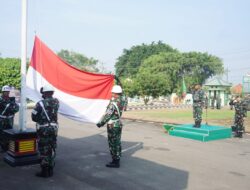 Kodim 0426 Tuba Gelar Upacara Bulanan, Mayor Ketut: Netralitas TNI Sebuah Komitmen