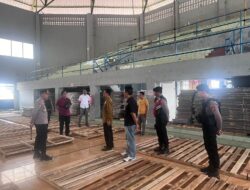 Pastikan Kelancaran Tahapan Pemilu 2024, Kapolres Lampura Cek Kesiapan Gudang Logistik KPU