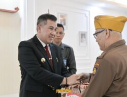 Bupati Pesawaran Silatuhrahmi dengan Veteran, Purnawirawan dan Warakauri di Hari Pahlawan