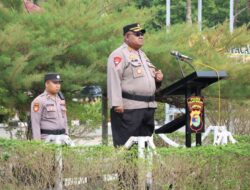 Polres Tuba Gelar Upacara Penerimaan dan Pembukaan Latja Siswa Diktuba Gelombang II