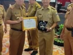 Pemkab Pesibar Terima Penghargaan Penyerapan Produk Dalam Negri Tertinggi se Provinsi Lampung