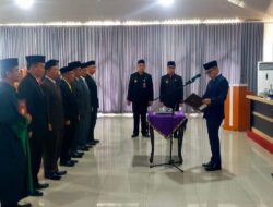Bupati Way Kanan Lantik Pejabat Pimpinan Tinggi Pratama dan Fungsional Perencanaan