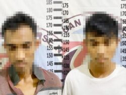 Polres Tuba Tangkap Dua Pelaku Tindak Pidana Penyalahguna Sabu
