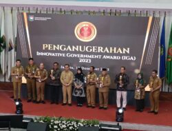 Pemkab Tuba Meraih Penghargaan IGA 2023 dari Kemendagri